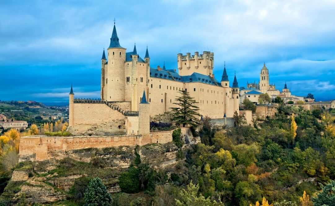 Alcázar de Segovia, en España. Se dice que inspiró a Disney para crear el castillo de Cenicienta. Foto: iStock