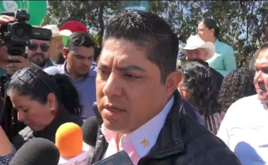 Gobernador de SLP asegura que el asesinato del alcalde de Tancanhuitz no es tema político (16/12/2024). Foto: Especial