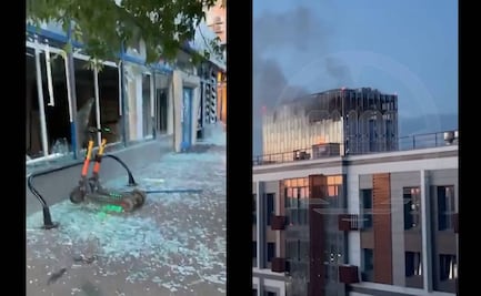 VIDEO: Drones impactan edificios en Moscú; no reportan víctimas