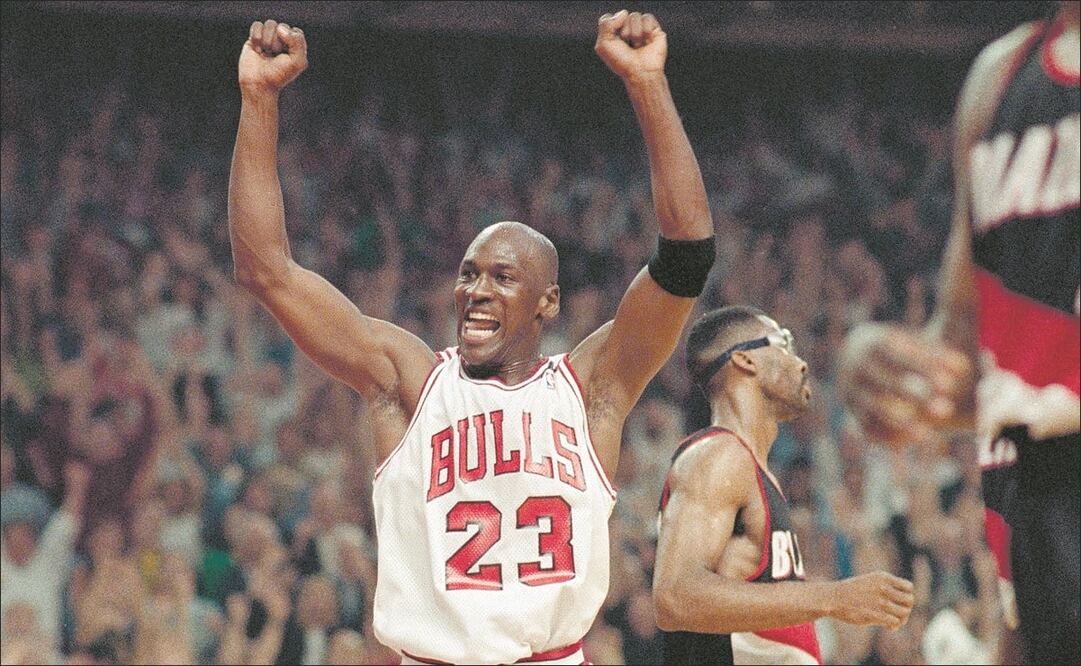 Michael Jordan en su etapa con los Bulls de Chicago | Foto: AP