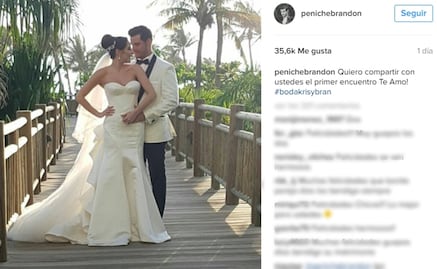 Brandon Peniche comparte fotos de su boda