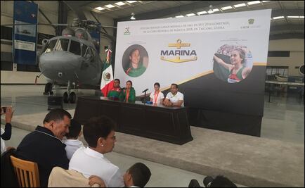 Lupita y Alegna llegan a México a ritmo de mariachi