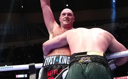 Tyson Fury firma contundente triunfo en su regreso y reta a Anthony Joshua
