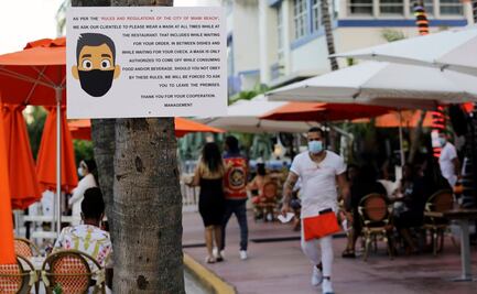 Florida supera a Nueva York con más de 414 mil casos de Covid-19