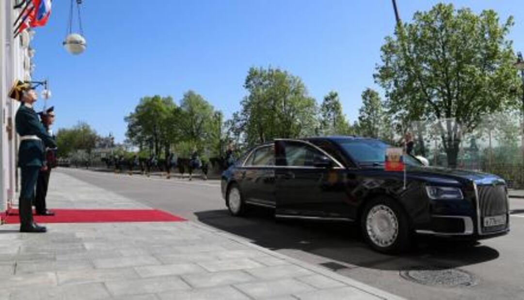 Así luce la nueva limusina de Vladimir Putin
