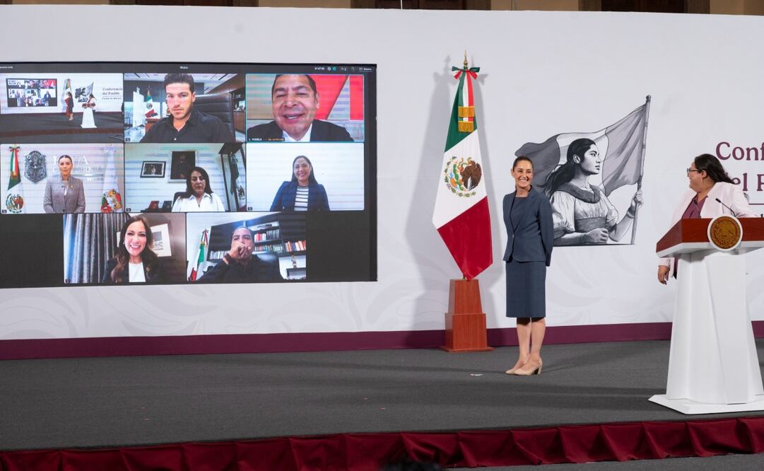 Gobiernos de oposición se suman a estrategia de estrategia de apoyo y defensa a las mujeres del gobierno federal. Foto: Presidencia