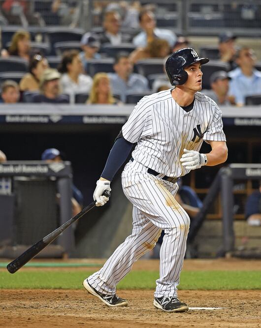 Greg Bird produjo tres carreras en la séptima con un cuadrangular (KATHY KMONICEK. AP)