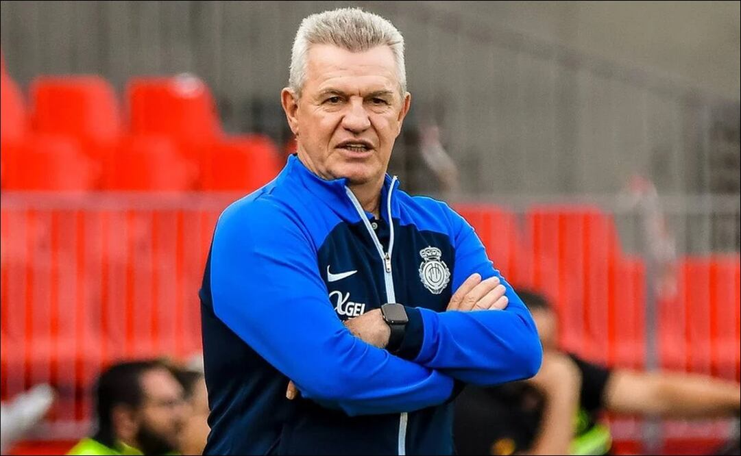 Javier Aguirre en un partido con el Mallorca. FOTO: Captura