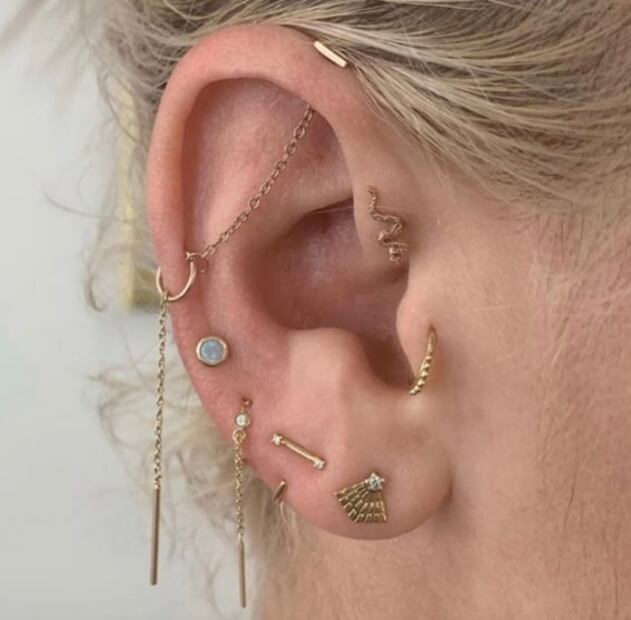 Alerta tendencia: perforaciones de constelaciones, lo más deseado en Instagram