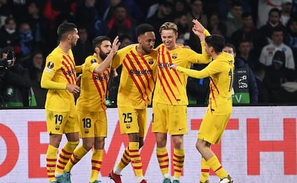 Barcelona aplasta al Napoli y avanza en la Europa League