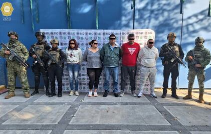 Caen 6 por mantas firmadas por un grupo delictivo en Xochimilco