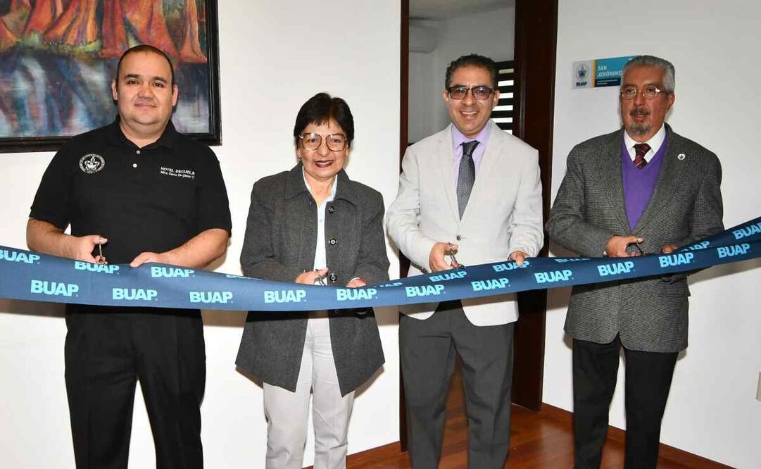 Inauguran nuevos espacios en hotel-Escuela de la Facultad de Administración de la BUAP / Foto: Especial