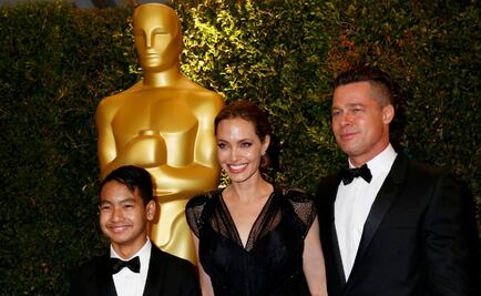 Brad Pitt se reúne con su hijo Maddox