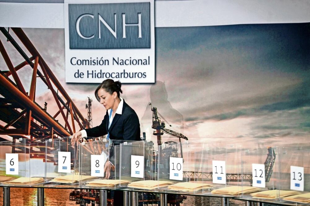 La primera licitación que realizó la Comisión Nacional de Hidrocarburos de la Ronda 1 fue en julio del año pasado. ( ARCHIVO EL UNIVERSAL)