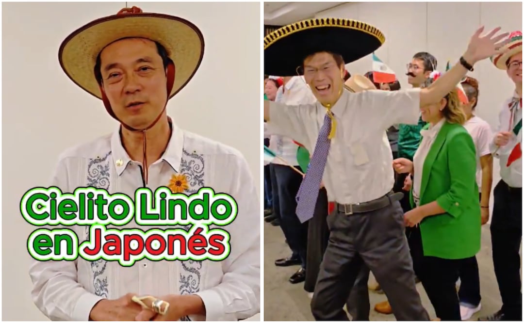 Embajada de México sorprende a seguidores con versión en japonés de "Cielito Lindo". Foto: Captura de pantalla