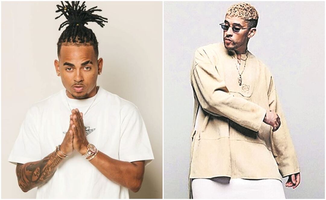 Ozuna y Bad Bunny lideran las nominaciones con 14. Fotos: Captura y archivo