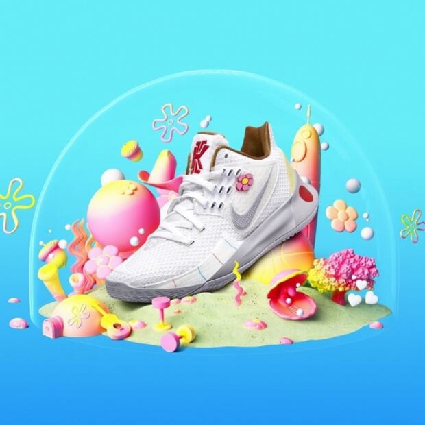 Nike colabora con Bob Esponja y lanzan colección te tenis súper divertidos