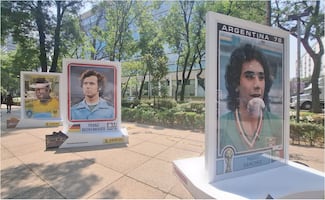 Panini inauguró exposición de Estampas Monumentales en Paseo de la Reforma rumbo al Mundial 2026