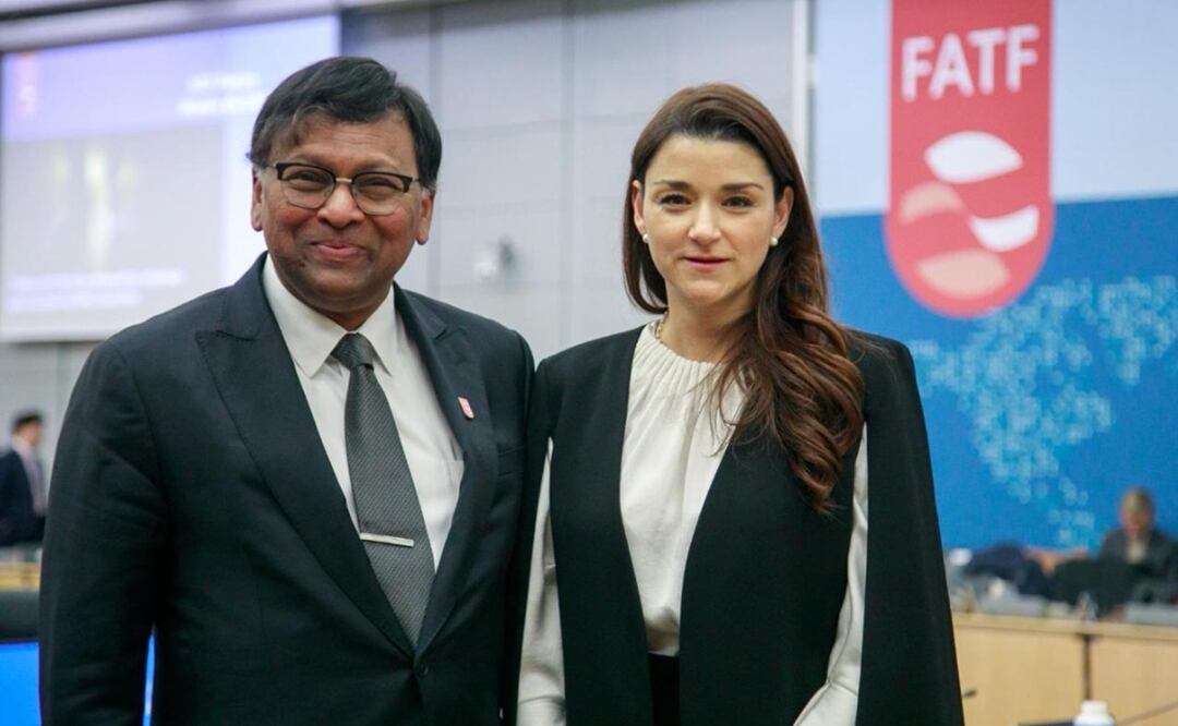 Elisa de Anda será la primera mujer en más de 20 años en asumir este cargo luego de que fue vicepresidenta del GAFI del 1 de julio de 2020 al 30 de junio de 2023. Foto: Secretaría de Hacienda