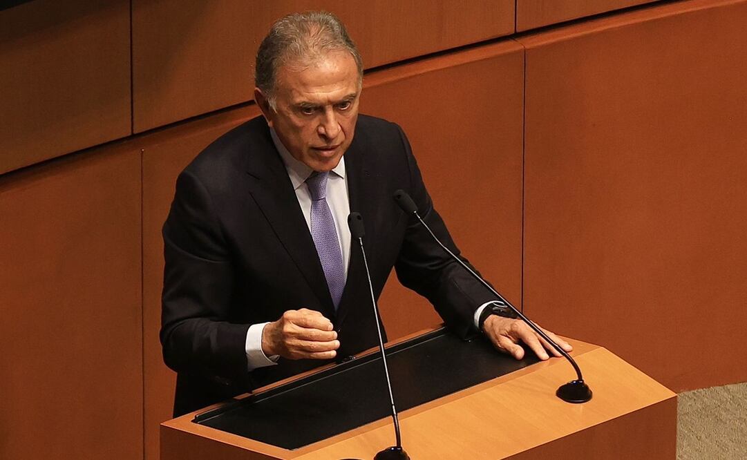 Miguel Ángel Yunes Linares, senador suplente de su hijo Miguel Ángel Yunes Márquez. Foto: Berenice Fregoso / EL UNIVERSAL