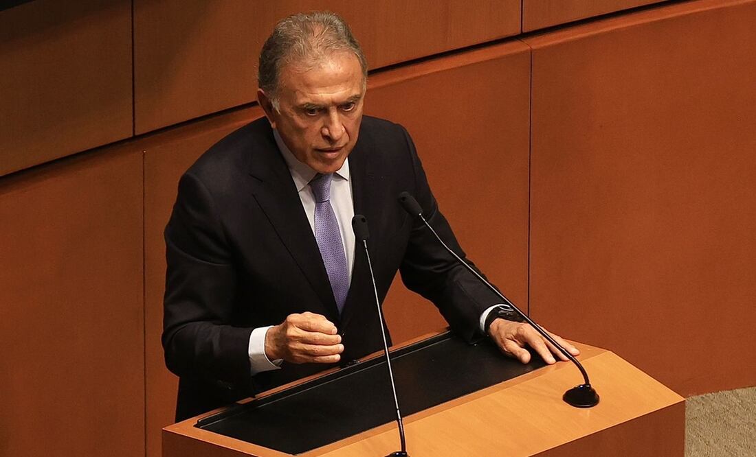 Miguel Ángel Yunes Linares, senador suplente de su hijo Miguel Ángel Yunes Márquez. Foto: Berenice Fregoso / EL UNIVERSAL