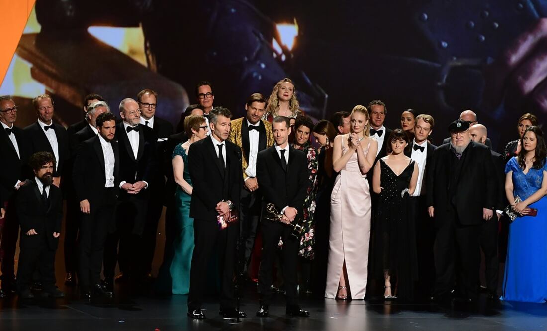 "Game of Thrones" es la serie que ha roto récords en la entrega. Foto: AFP