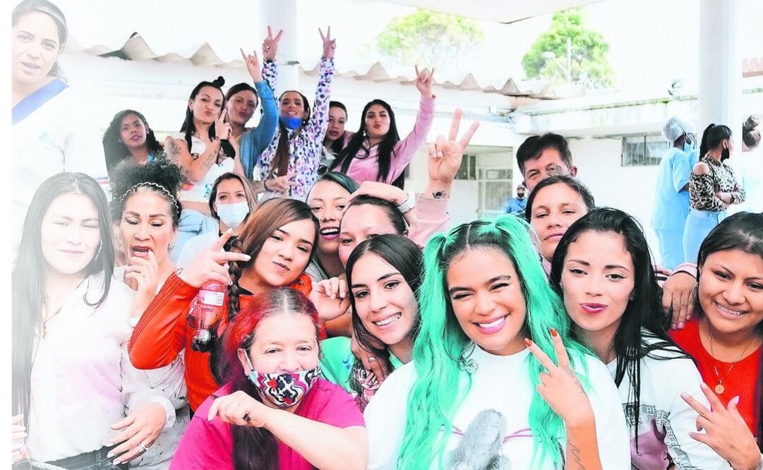 En Bogotá, en la cárcel del Buen Pastor. Foto: Fundación con cora