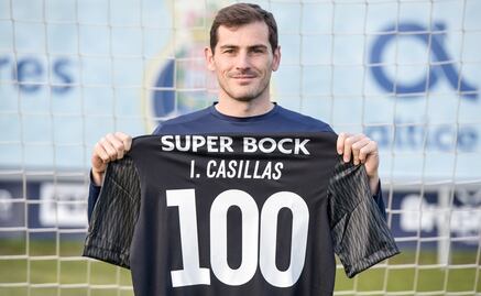Iker Casillas cumplió 100 juegos con el Porto 
