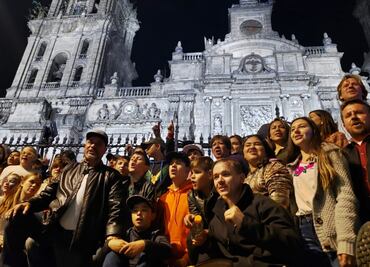 Previo a caminata a Palacio Nacional, familia LeBarón dormirá en el Zócalo