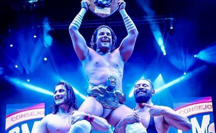 Aliado a El Terrible, el Ángel de Oro gana la 'Leyenda Azul' en la Arena México