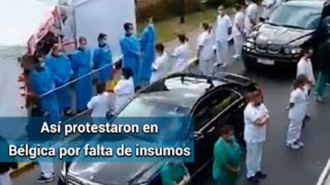 Médicos dan la espalda a la primera ministra belga en su visita al hospital