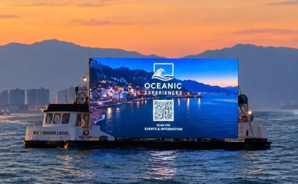 Oceanic Marketing es una empresa especializada en publicidad marítima, donde ofrece sus servicios para anuncios comerciales. Foto: Redes Sociales