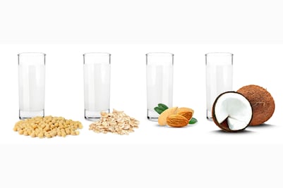¿Cuál es la mejor bebida vegetal? Soya vs. almendra, avena y coco