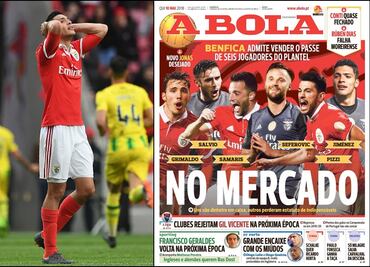 Jiménez no entra en planes del Benfica