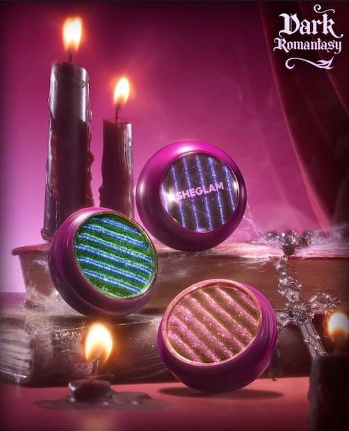 Dark Romantasy transforma los códigos de Halloween en una colección de maquillaje. Foto: Instagram @Sheglam_oficial