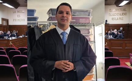 Nueva Corte alista uso de toga; Arístedes Guerrero, “ministro chicharrón”, presume la suya en redes