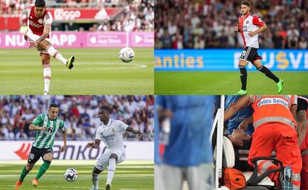 Dos lesiones importantes en la actividad de los mexicanos en Europa