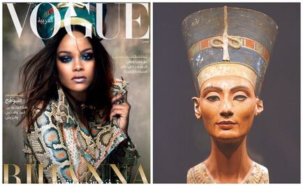 Critican a Rihanna por emular a Nefertiti
