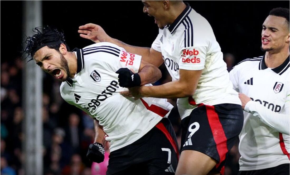 FOTO: Raúl Jiménez vuelve a marcar con el Fulham; llega a diez goles en la temporada