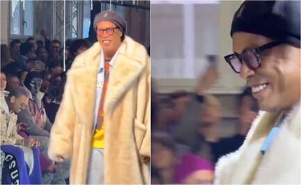 VIDEO: Ronaldinho comienza carrera de modelo en París