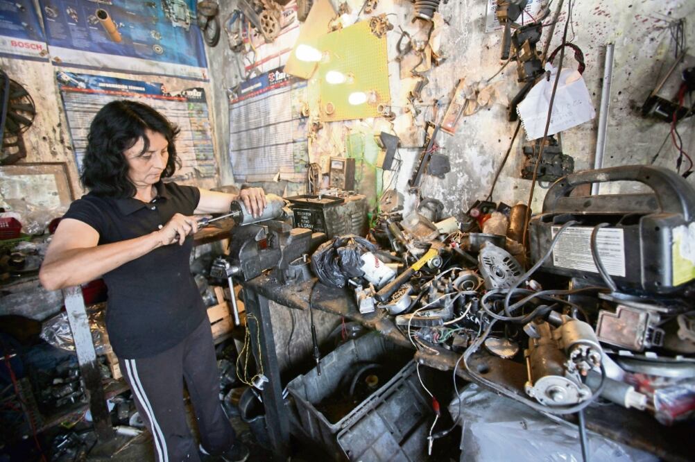 El mayor orgullo de Guadalupe es que enseñó a sus hijas que una mujer tiene la capacidad para hacer todo lo que quiere y sueña. (FOTOS: JORGE ALVARADO. EL UNIVERSAL)