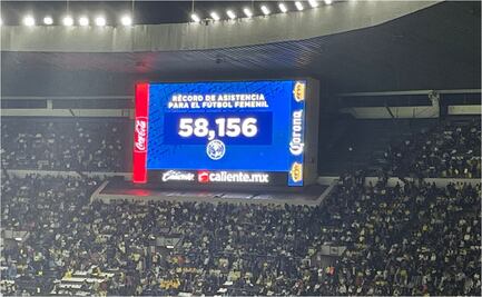Liga MX Femenil:  ¡Rompieron el récord! La final entre América y Pachuca impuso nueva marca de asistencia