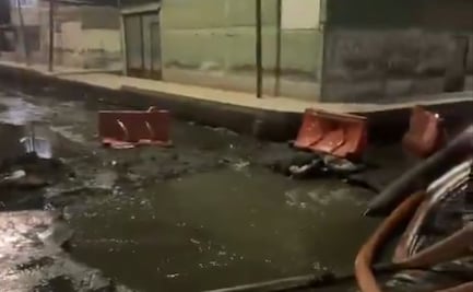 Chalco vuelve a sufrir inundaciones de aguas negras... ¡Sin lluvia!; vecinos expresan preocupación