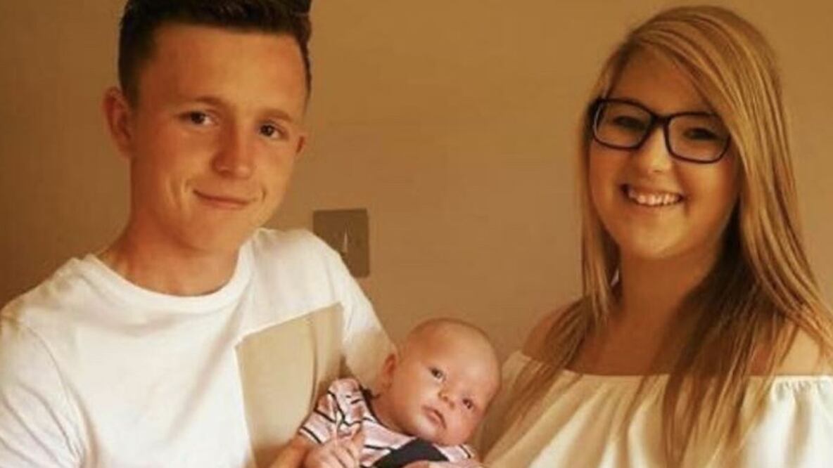 Jamie Heavens se ganó la lotería a los 22 años. Ya tenía una esposa y un hijo antes de eso (Foto: Jamie Heavens)