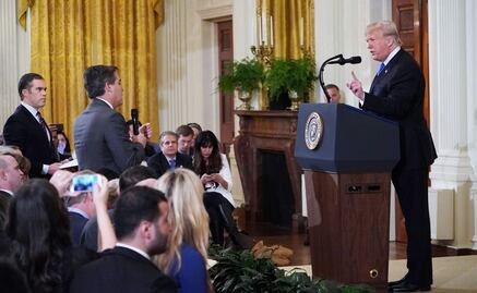 Trump y su guerra añeja contra los medios en EU