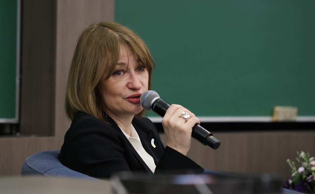 Oksana Dramarétska, embajadora de Ucrania en México. Foto: Carlos Mejía/ EL UNIVERSAL