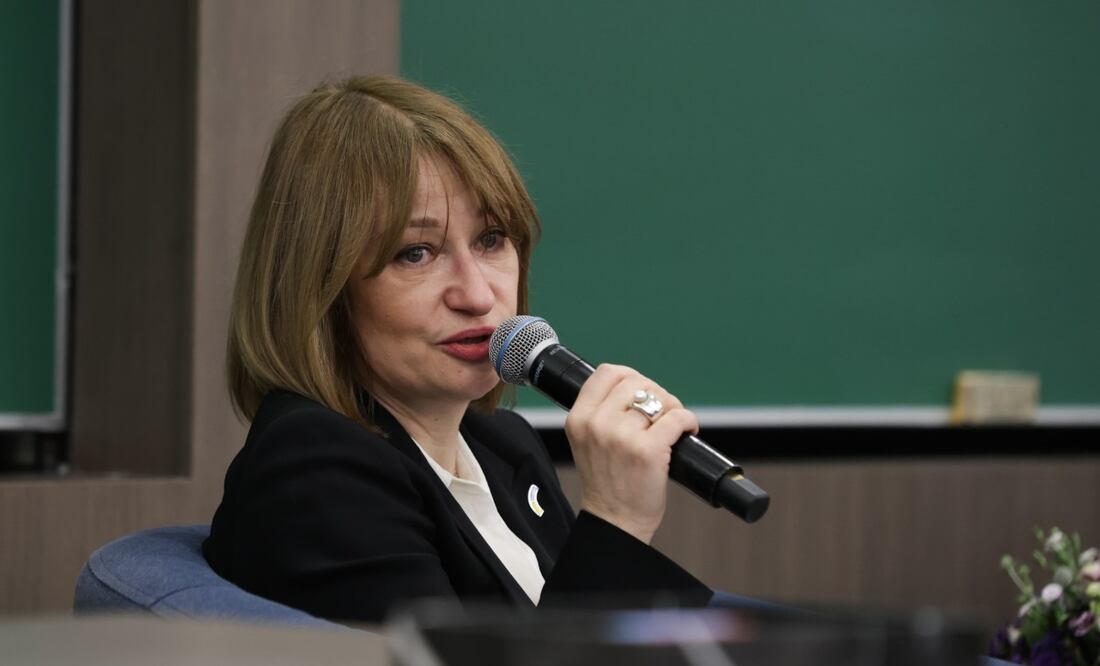 Oksana Dramarétska, embajadora de Ucrania en México. Foto: Carlos Mejía/ EL UNIVERSAL
