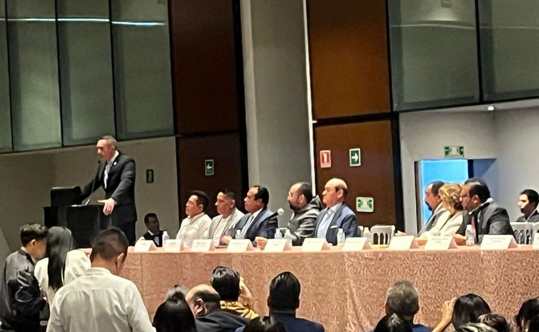 El director del Metro, Adrián Rubalcava aseguró que han disminuido los delitos en ese sistema de transporte público.  Foto: Laura Arana