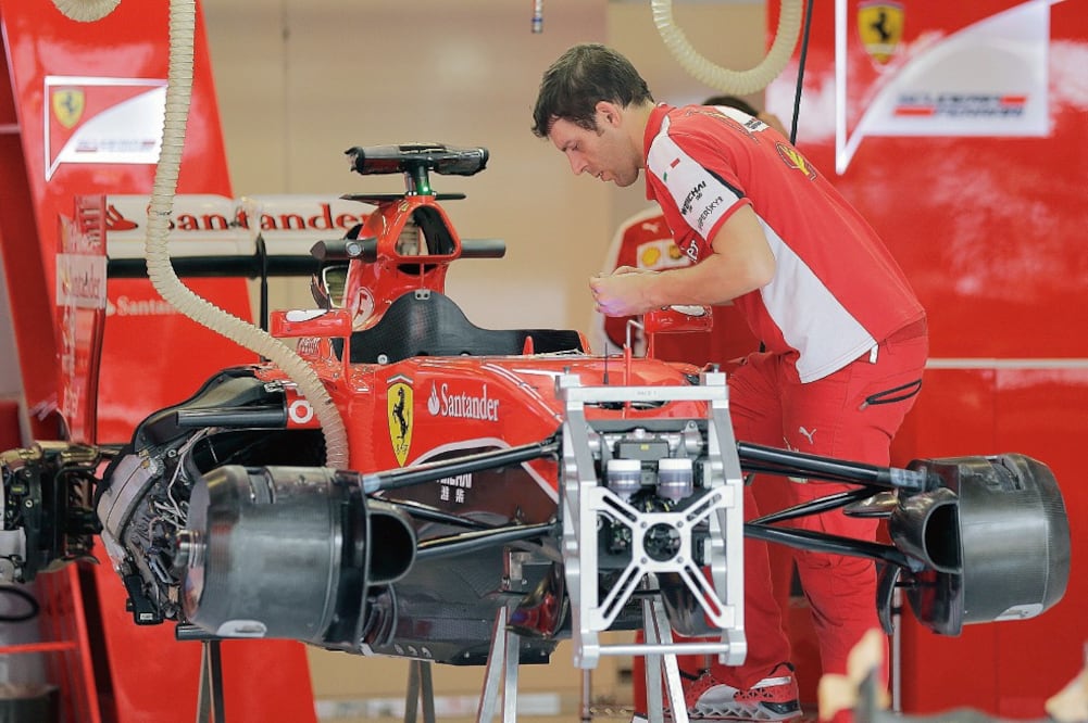 Los monoplazas de Ferrari correrán con el quinto motor de la temporada (ERIC GAY. AP)