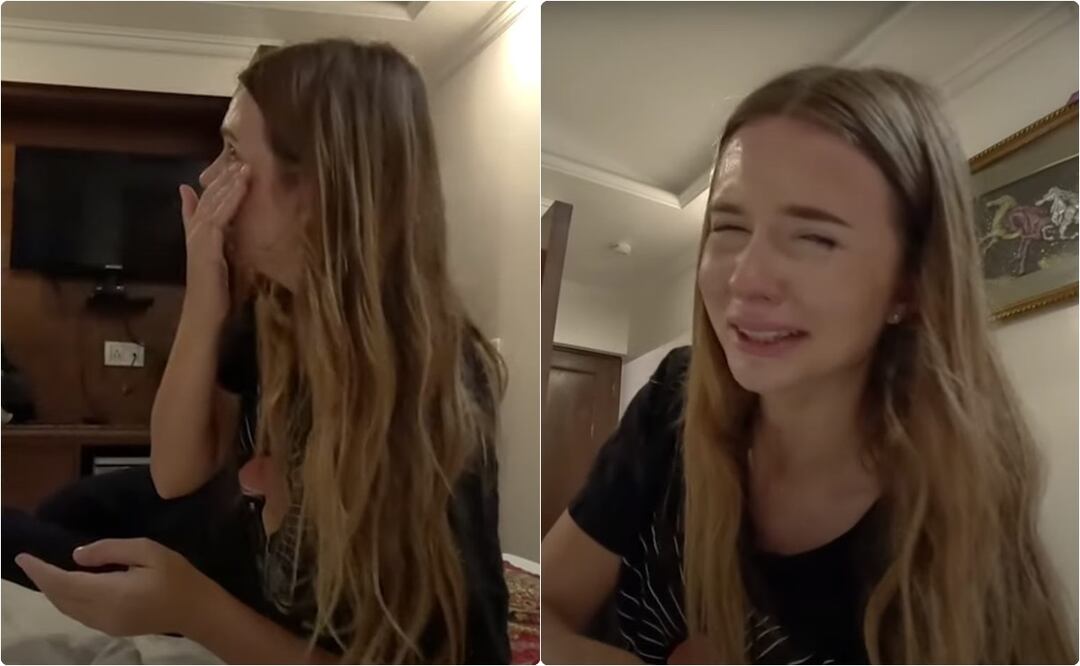 Europea vive ataque de pánico en la India. / Foto: captura de video de Youtube.